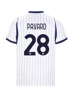 Moški Nogometna dresi replika Inter Milan Benjamin Pavard #28 Gostujoči 2026-27 Kratek rokav Moški Nogometna dresi replika Inter Milan Benjamin Pavard #28 Gostujoči 2026-27 Kratek rokav